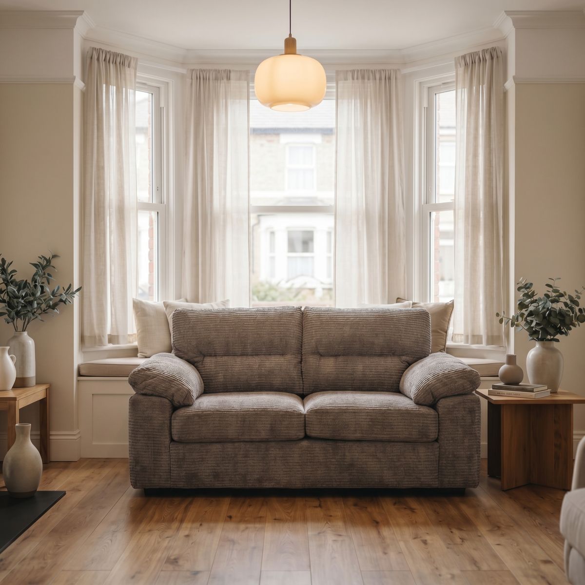 Alexis 2 seater Sofa - Wide choice of luxury fabrics & colours