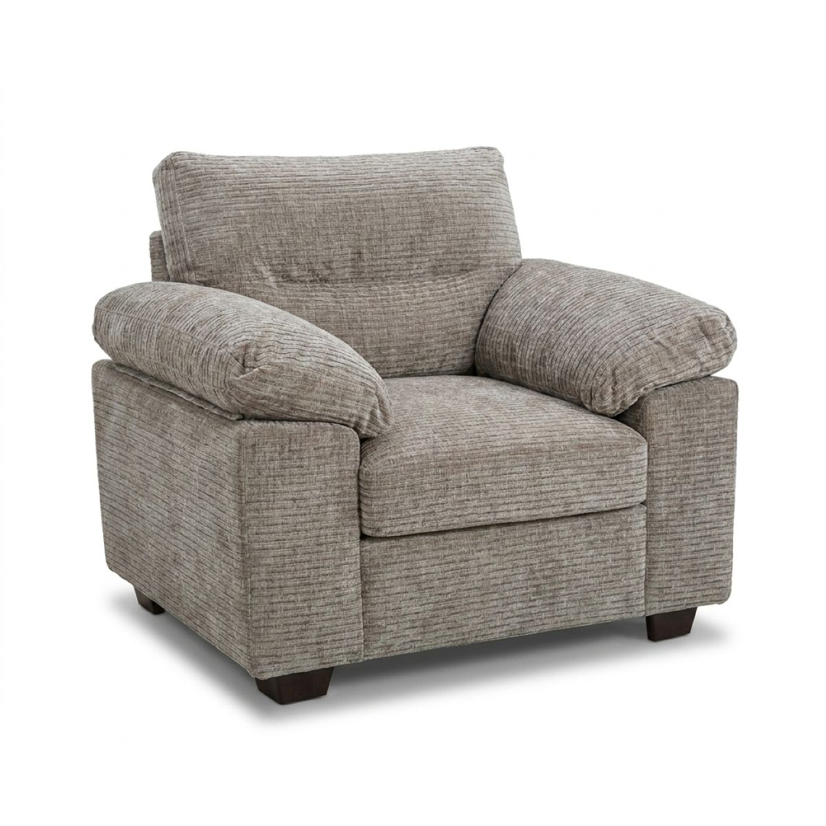 Alexis Fabric Armchair Luxury Upholstered Accent Chair for Modern UK