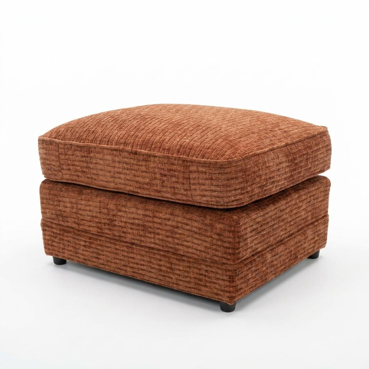 Alexis Fabric Sofa Range Footstool - Wide choice of luxury fabrics & colours