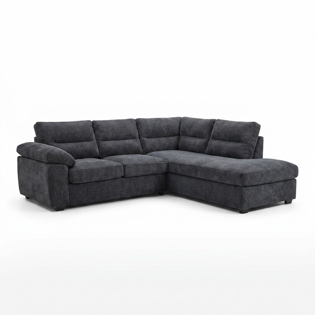 Alexis Fabric Sofa Range Corner Chaise RHF  - Wide choice of luxury fabrics & colours