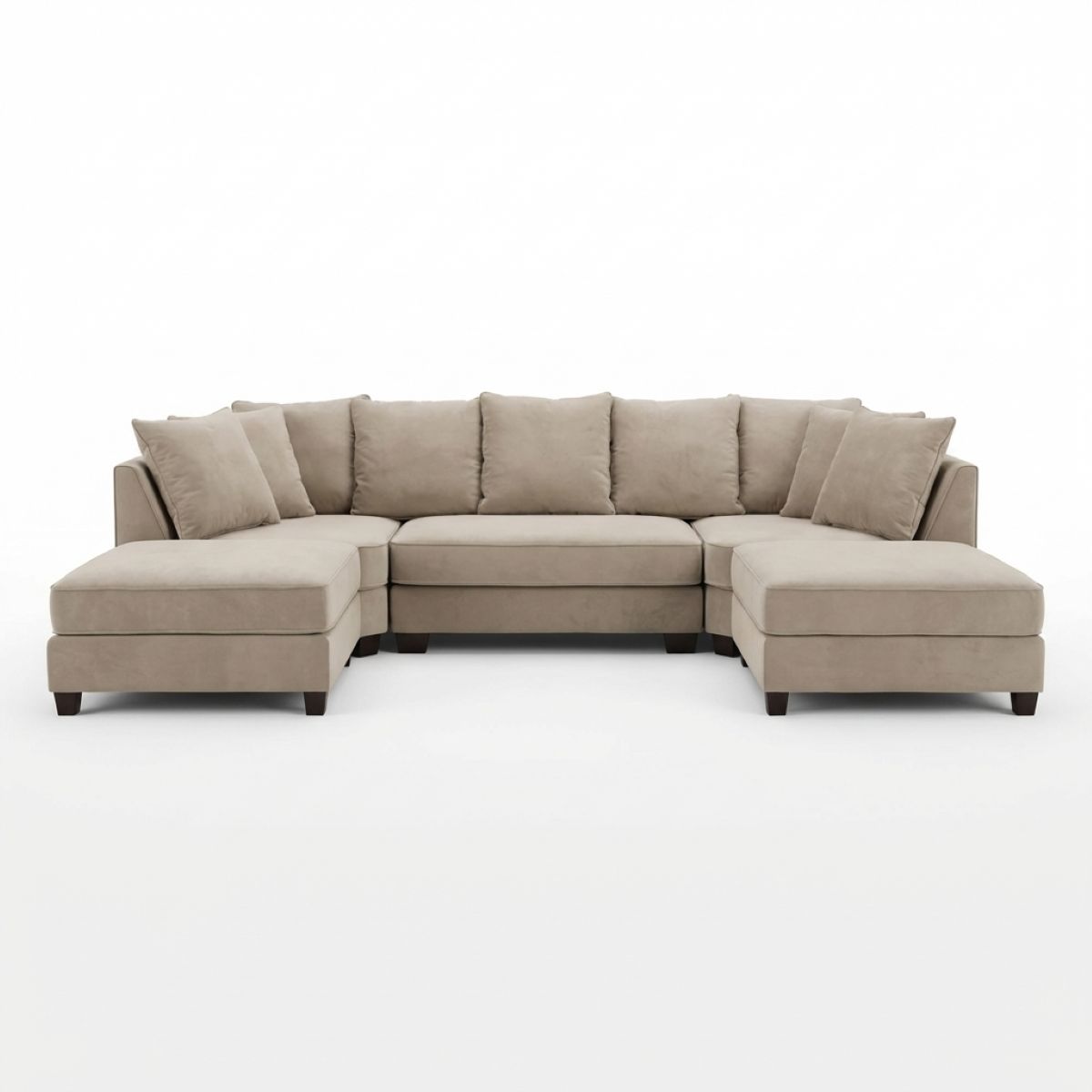 Miami U-Shape  Sofa Scatter Back Cushions
