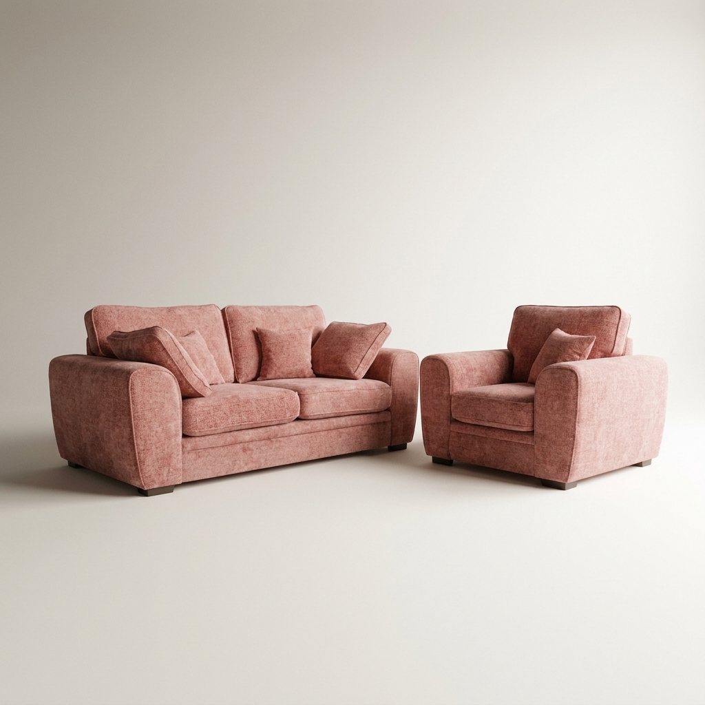 Buckingham Fabric Armchair Wide Choice Colours & Fabrics