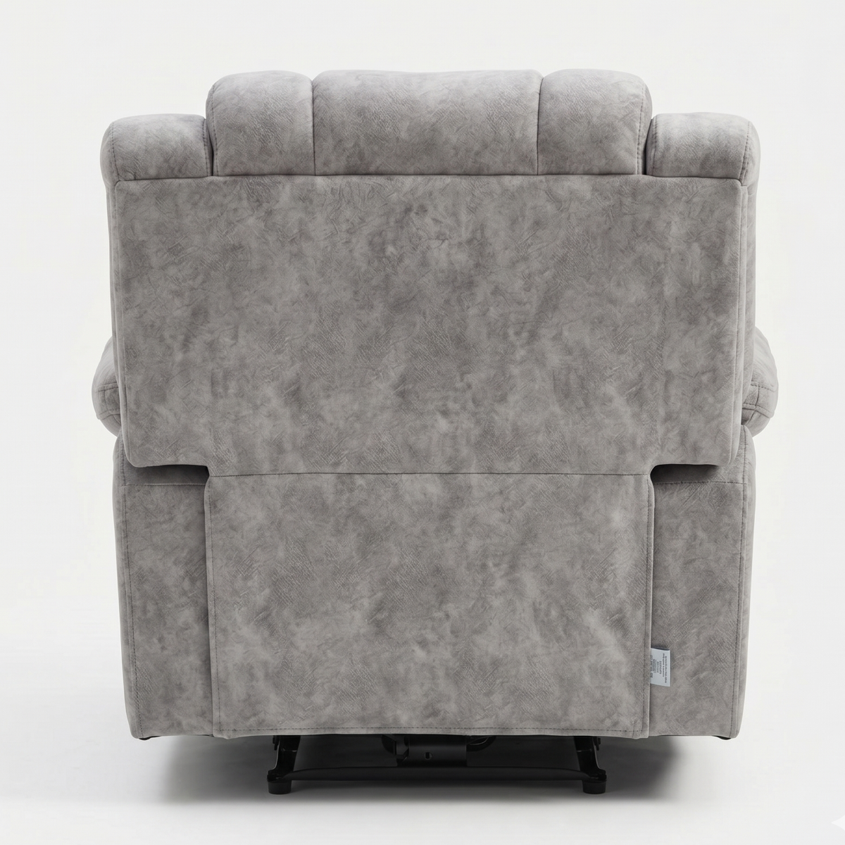 Halle Light Grey Fabric Power Recliner Armchair with Comfort