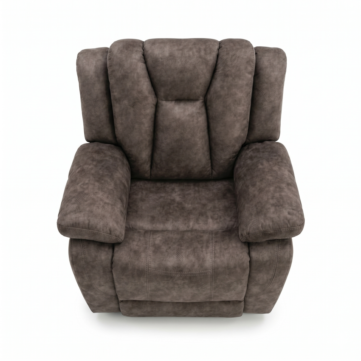 Halle Power Recliner Fabric Armchair Sofa in Fawn Colour