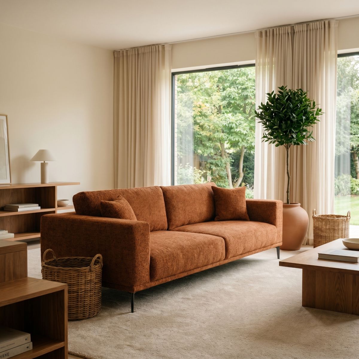 River Fabric 3 Seater  Wide Choice Choice Colours & Fabrics 