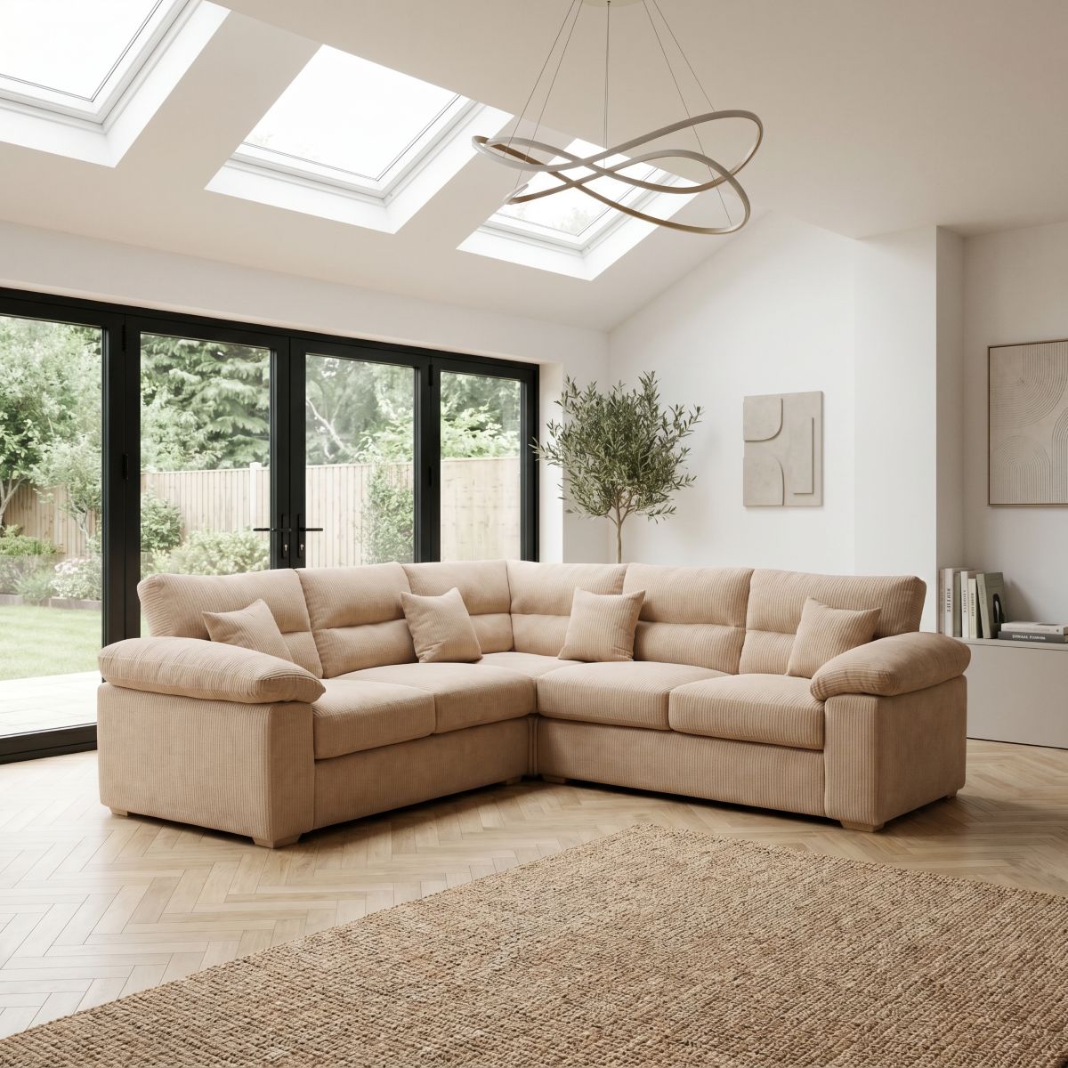 Alexis Fabric Sofa Range 2 Corner 2 - Wide choice of luxury fabrics & colours