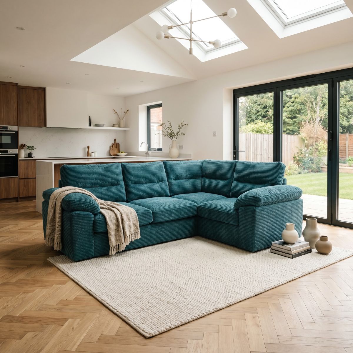 Alexis Fabric Sofa Range 2 Corner 1 - Wide choice of luxury fabrics & colours