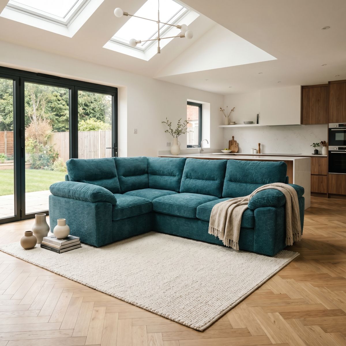 Alexis Fabric Sofa Range 1 Corner 2 - Wide choice of luxury fabrics & colours