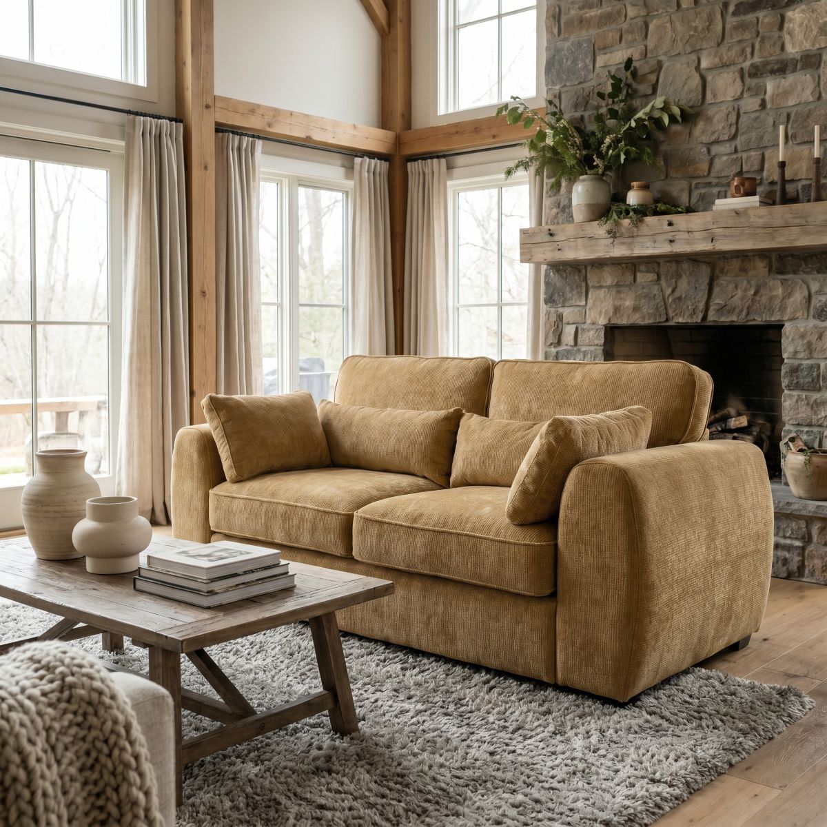 Carina Fabric 2 Seater Wide Choice Fabrics & colours 