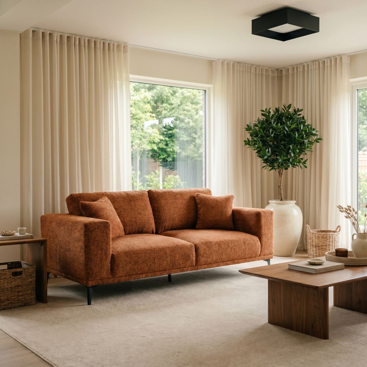 River Fabric 2 Seater  Wide Choice Choice Colours & Fabrics 